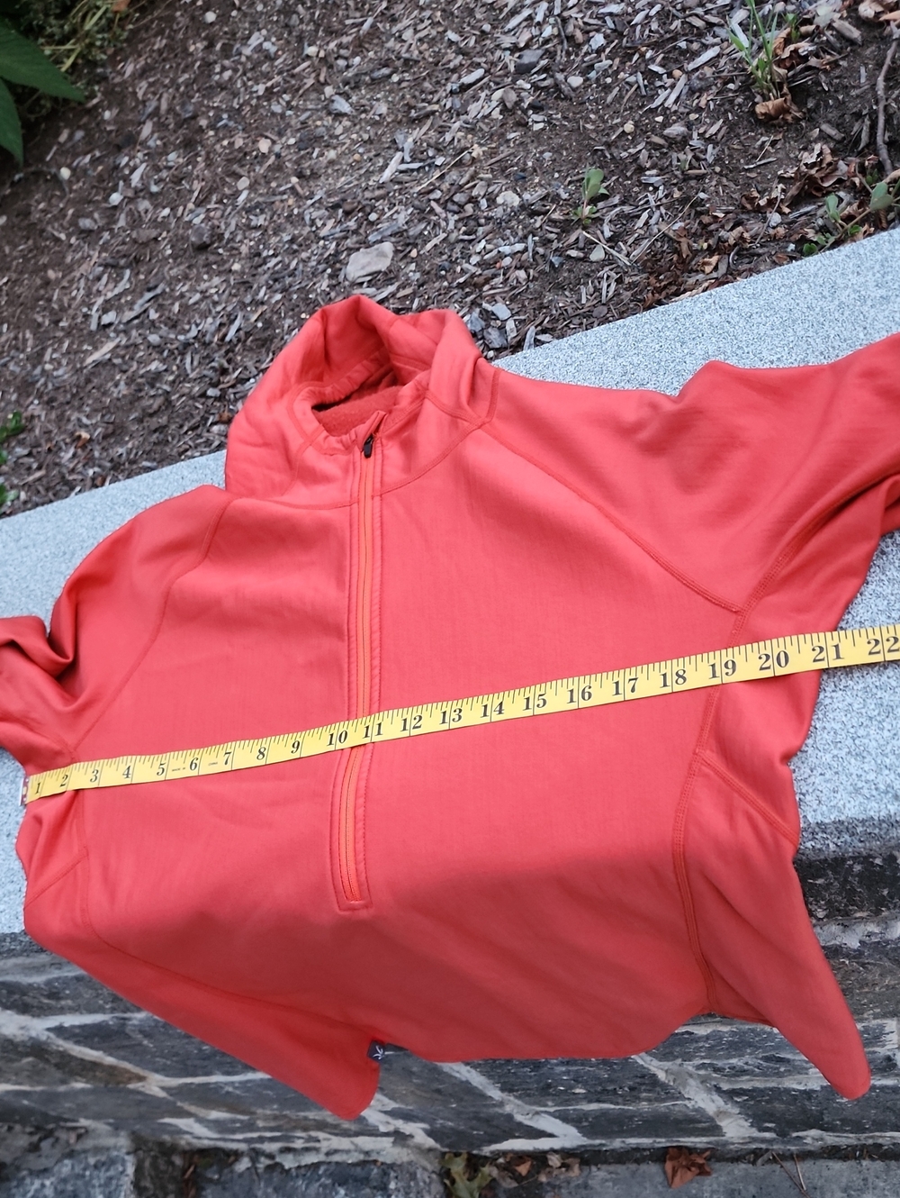 Ibex Women’s Half-Zip Hooded Pullover Sweater - Rust - Medium - Picture 12 of 13